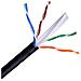 10.20.0502-EXT-BK - Cavo di Rete RJ45 Cat. 6 UTP AWG24 Rigido, Fuori, Bobina 100 MTS - Foto miniatura 2