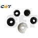 5xdeveloper Gear Kit 5pcs Mp301,mp161,mp162,mp171,mp201,1515 - Foto miniatura 1