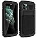 Cover Iphone 11 Pro In Alluminio E Silicone Con Supporto Video Serie Tank Nero - Foto miniatura 1