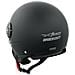 Scooter Moto Casco Jet Omologato Ece 22-05 Visiera Avio Nero Opaco Xs - Foto miniatura 2