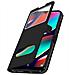 Custodia Wiko View 3 Pro Sportellino 2x Finestre Cover Silicone - Nero - Foto miniatura 4