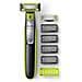 Qp2630 / 30 Oneblade Face & Body, 4 Scarpe Per Il Viso + 1 Scarpa Per Il Corpo - 60 Minuti Di Autonomia - Foto miniatura 1