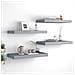 Scaffali A Parete 4 Pz Grigi 50x23x3,8 Cm In Mdf - Foto miniatura 1