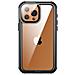 Custodia Impermeabile Per Iphone 13/13 Pro Nera /grigia /trasparente - Foto miniatura 4