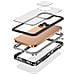 Custodia Impermeabile Per Iphone 13/13 Pro Nera /grigia /trasparente - Foto miniatura 5