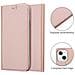 Custodia Compatibile Con Apple Iphone 13 Mini In Classy Oro Rosa - Coperchio Protettiva Con Chiusura Magnetica, Funzione Stand E Tasca Per Le Carte - Foto miniatura 3