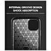 Custodia Compatibile Con Apple Iphone 11 In Brusched Grigio - Coperchio Protettivo In Silicone Tpu Flessibile In Look Acciaio Inossidabile-fibra Di Carbonio - Foto miniatura 5