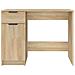 Scrivania Rovere Sonoma 100x50x75 Cm In Legno Multistrato - Foto miniatura 6