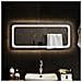 Specchio Da Bagno Con Luci Led 90x40 Cm - Foto miniatura 1