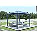 Gazebo Da Giardino In Alluminio Grace 300s300 Grigio Antracite - Foto miniatura 1