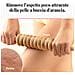 Rullo Massaggiatore In Legno A Disco Per La Cellulite, Drenaggio Linfatico E Maderoterapia - Foto miniatura 3
