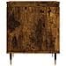Comodini Rovere Fumo 2 Pz 40x30x50 Cm In Legno Multistrato - Foto miniatura 4