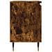 Comodini Rovere Fumo 2 Pz 40x30x50 Cm In Legno Multistrato - Foto miniatura 6