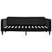 Divano Letto Con Materasso Nero 90x200 Cm In Velluto - Foto miniatura 9