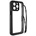 Cover Completa Per Iphone 15 Pro Max, Impermeabile Ip68 Imergibile 2m, Nero Transparente - Foto miniatura 3