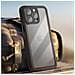 Cover Completa Per Iphone 15 Pro Max, Impermeabile Ip68 Imergibile 2m, Nero Transparente - Foto miniatura 4