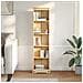 Libreria Corona 46x20x170 Cm In Legno Massello Di Pino - Foto miniatura 3