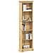 Libreria Corona 46x20x170 Cm In Legno Massello Di Pino - Foto miniatura 1