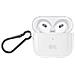 Cover Per Airpods 3 Tough In Silicone Con Aggancio Metallico, Trasparente - Foto miniatura 2