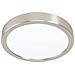 Plafoniera Moderna Fueva 5 Acciaio Nichel Satinato Led Integrato 17w 4000k - Foto miniatura 1