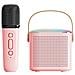 Microfono Altoparlante Bluetooth Per Karaoke Domestico Y1 - Microfono Singolo Pink - Foto miniatura 1
