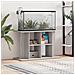 Supporto Acquario 100x40x60 cm Legno Multistrato Grigio Sonoma - Foto miniatura 2