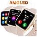 Smartwatch Con Monitoraggio Della Salute E Chiamate Bluetooth, Rosa Chiaro - Foto miniatura 5