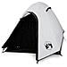 Tenda Campeggio a Cupola 2 Persone Bianca Tessuto Impermeabile - Foto miniatura 1