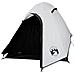 Tenda Campeggio a Cupola 2 Persone Bianca Tessuto Impermeabile - Foto miniatura 4