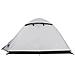 Tenda Campeggio a Cupola 2 Persone Bianca Tessuto Impermeabile - Foto miniatura 7