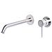 Rubinetto Miscelatore Per Lavabo Incasso A Parete Con Bocca Da 16 Cm In Acciaio Inox 316l Tevere T44131 Oro - Foto miniatura 1