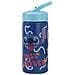 Borracca 410 Ml Stitch Per Bambini Con Manico E Cannuccia Integrata, Blu - Foto miniatura 1