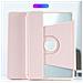 Custodia Con Tastiera Bluetooth Rotante A 360° Compatibile Con Huawei Matepad Air 12 - Rosa - Foto miniatura 6