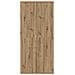 Mobile per scarpe Marrone 80 x 39 x 180 cm Legno multistrato - Foto miniatura 6
