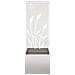 Vaso da Giardino con Pannello Decorativo Argento 50 x 140 cm - Foto miniatura 5