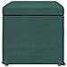 Pouf Verde Scuro 61 x 41 x 40 cm Tessuto e Legno Ingegnerizzato - Foto miniatura 5