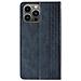 Cintura Magnetica Per Iphone 12 Pro Con Portafoglio + Mini Ciondolo Blu - Foto miniatura 7