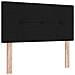 Letto con contenitore e materasso Nero 100 x 200 cm Velluto - Foto miniatura 4