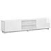 Supporto TV 179.5 x 34.5 x 40 cm Bianco Lucido - Foto miniatura 1