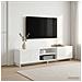Supporto TV 179.5 x 34.5 x 40 cm Bianco Lucido - Foto miniatura 2