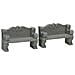 Panchine Di Pietra - Stone Bench Set Da 2 Cod. 74612 - Foto miniatura 2