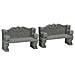 Panchine Di Pietra - Stone Bench Set Da 2 Cod. 74612 - Foto miniatura 3