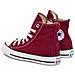 All Star Hi Maroon Vinaccio Tela Lacci M9613c 36 - Foto miniatura 10