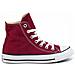 All Star Hi Maroon Vinaccio Tela Lacci M9613c 36 - Foto miniatura 12