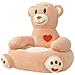 Poltrona in Peluche per Bambini Orsacchiotto Marrone - Foto miniatura 1