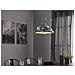 Lampadario In Vetro E Metallo Argentato Ebron - Foto miniatura 25