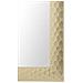 Specchio Da Parete Dorato Rettangolare 50 X 130 Cm Antibes - Foto miniatura 7