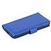 Custodia Compatibile Con Lg K8 2016 In Blu Marina - Coperchio Protettivo Con Chiusura Magnetica E 3 Slot Per Carte - Foto miniatura 5