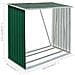 Capannone Da Giardino In Acciaio Zincato 163x83x154 Cm Verde - Foto miniatura 7