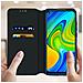 Custodia Xiaomi Redmi Note 9 Portacarte Funzione Supporto Similpelle Liscia Blu - Foto miniatura 2